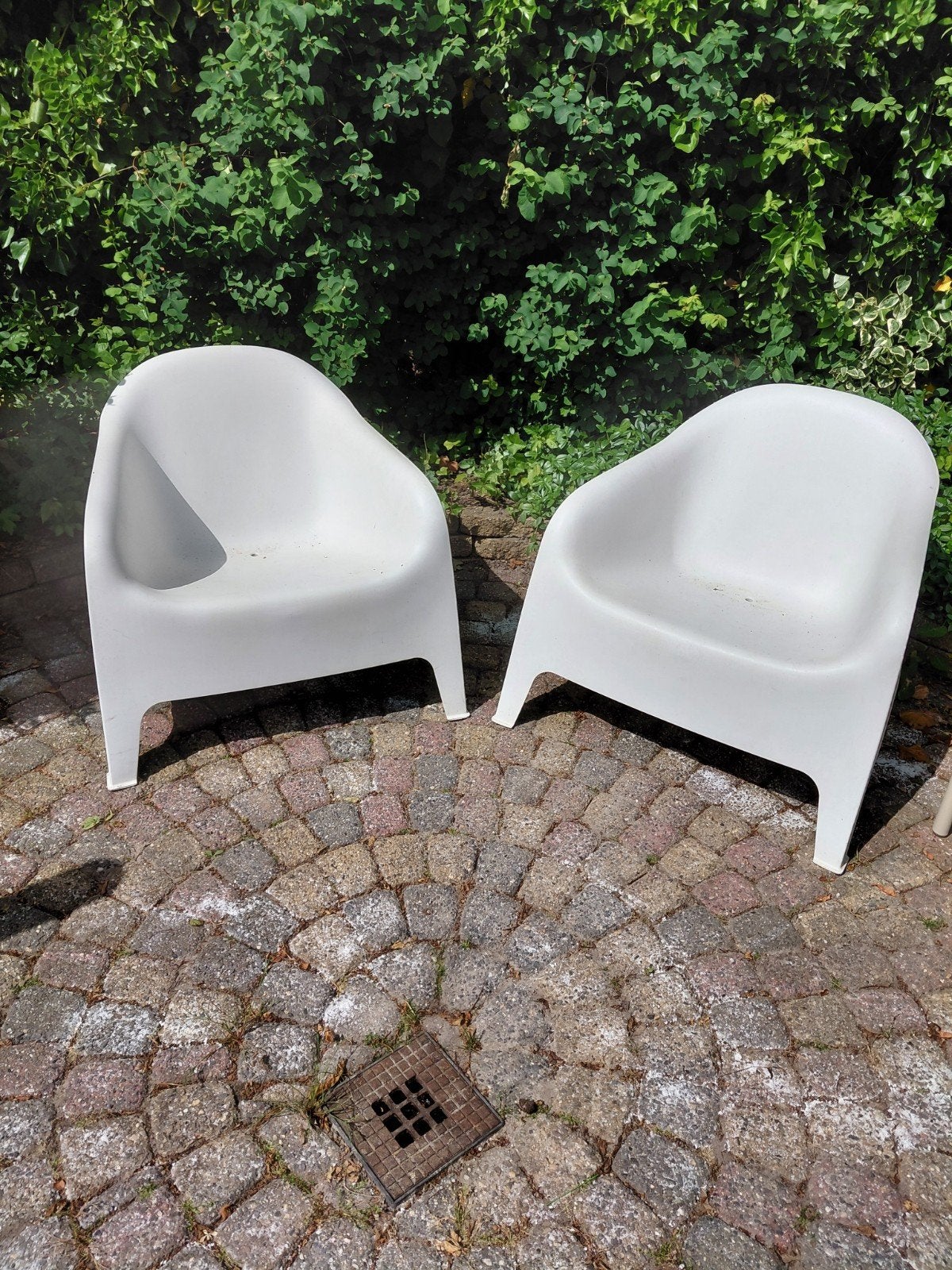 Ikea Skarpö Fauteuil, 2 x, Ophalen, Gebruikt, Kunststof