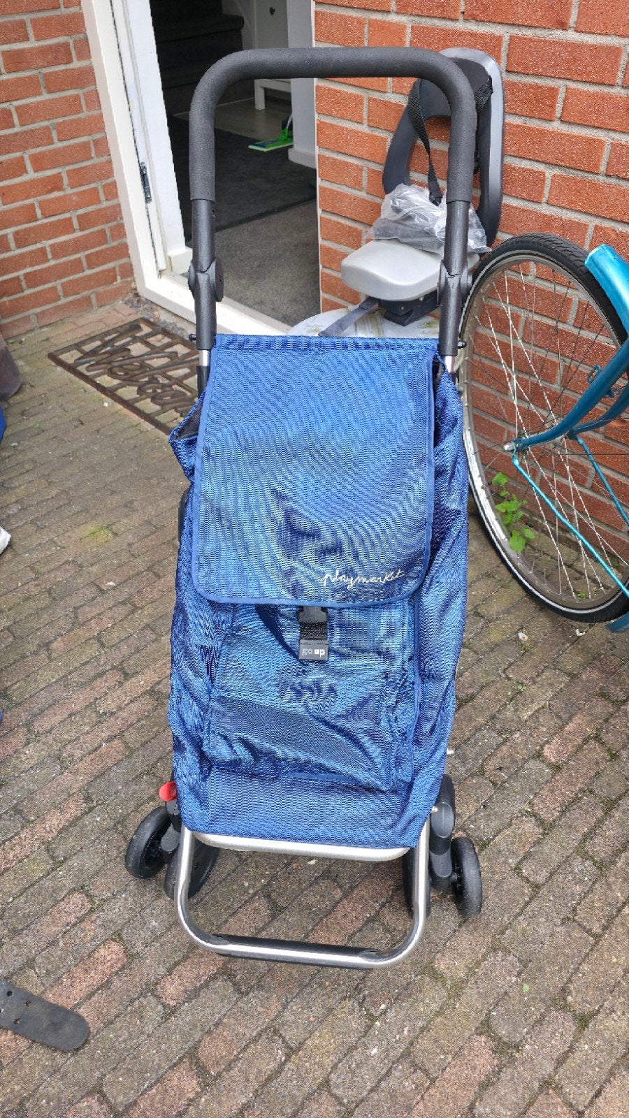 Playmarket boodschappen trolley., Ophalen, Zo goed als nieuw, 30 cm of meer