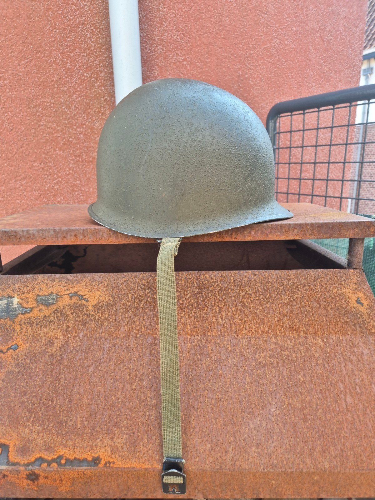 ww2 m1 helm, Ophalen of Verzenden, Amerika, Helm of Baret
