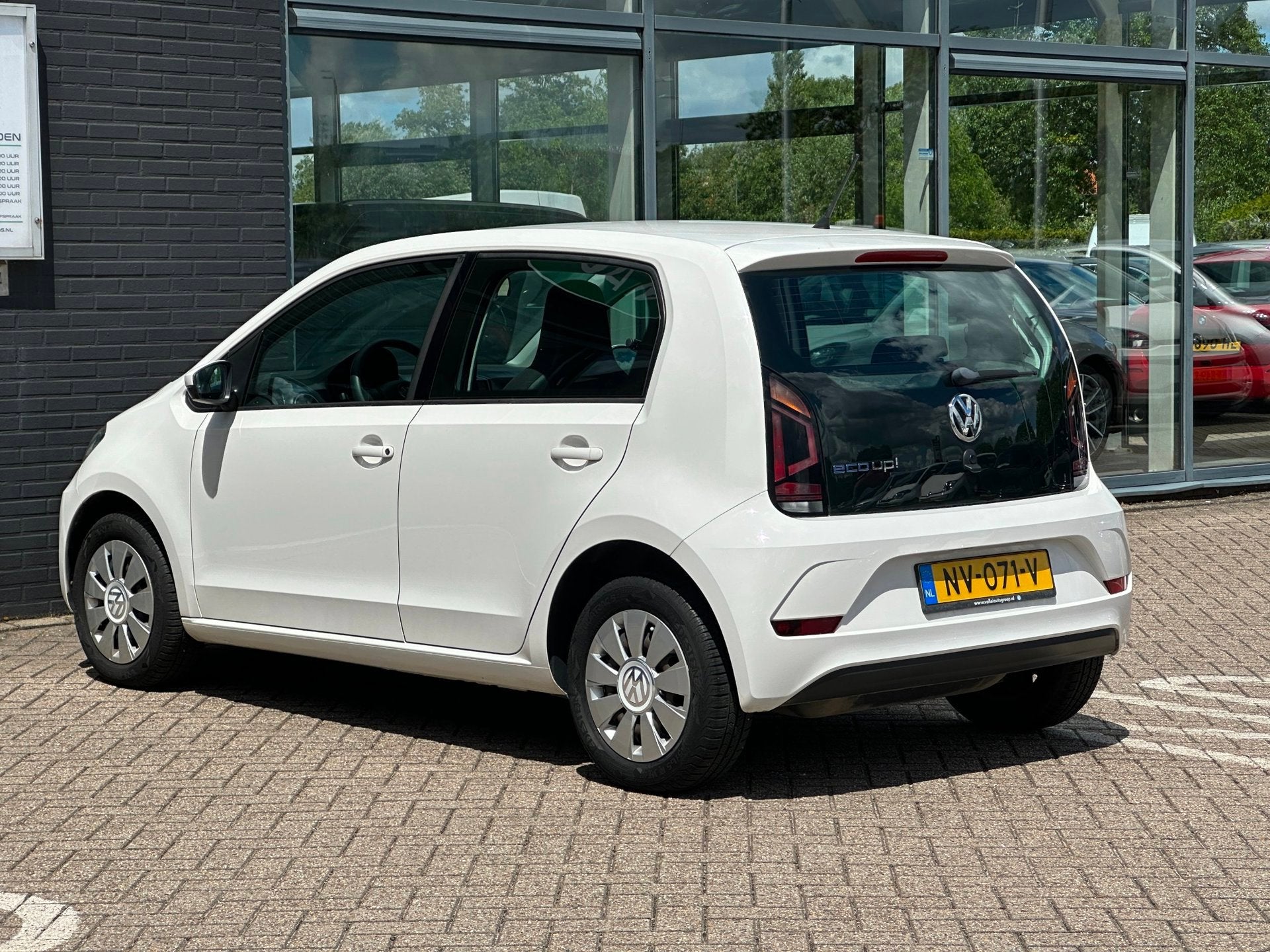 Volkswagen Up! 1.0 EcoFuel move up!/5-DRS/AIRCO/KM 29.000 NL, Auto's, Volkswagen, Voorwielaandrijving, Stof, CNG (Aardgas), 4 stoelen