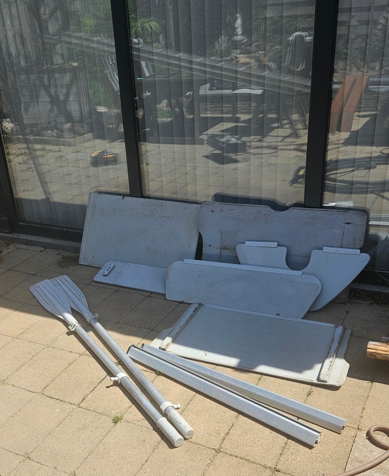 Rubberboot  kliene lekkage  maar rest allemaal compleet, Ophalen of Verzenden