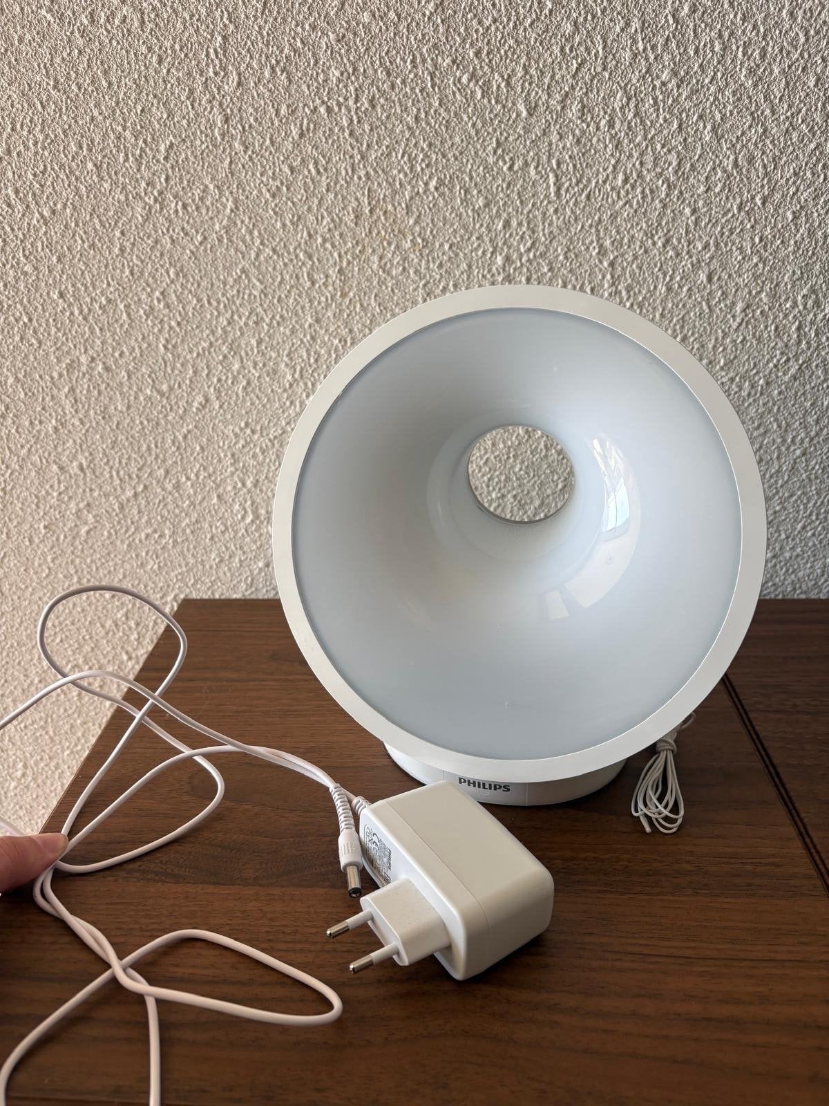 Philips Wake-up Light HF3500/01 - Niet draadloos, Ophalen of Verzenden, Zo goed als nieuw, Wit, Philips