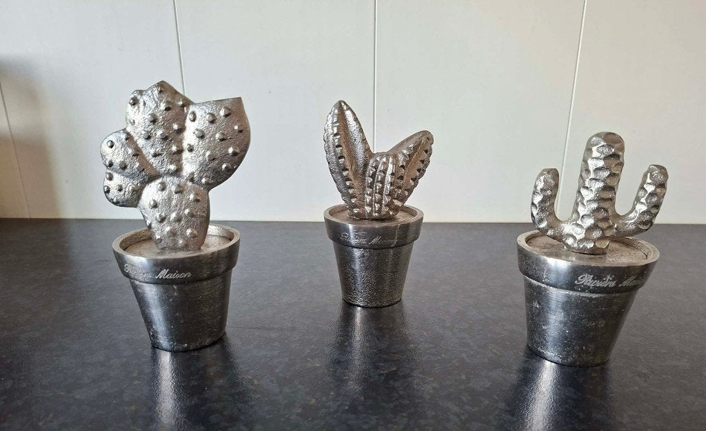 Riviera Maison, 3 cactussen, Ophalen of Verzenden, Zo goed als nieuw, Overige typen