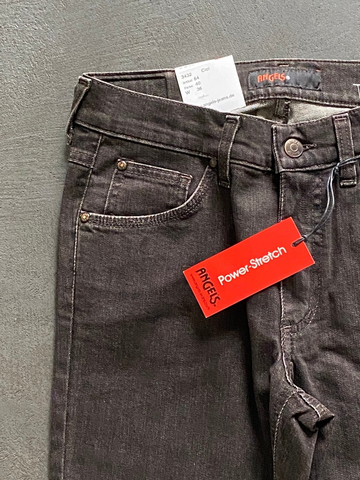 G578/3 Nieuw: jeans/broek Angels Cici 36 spijkerbroek L32, Nieuw, Ophalen of Verzenden, W28 - W29 (confectie 36), Angels