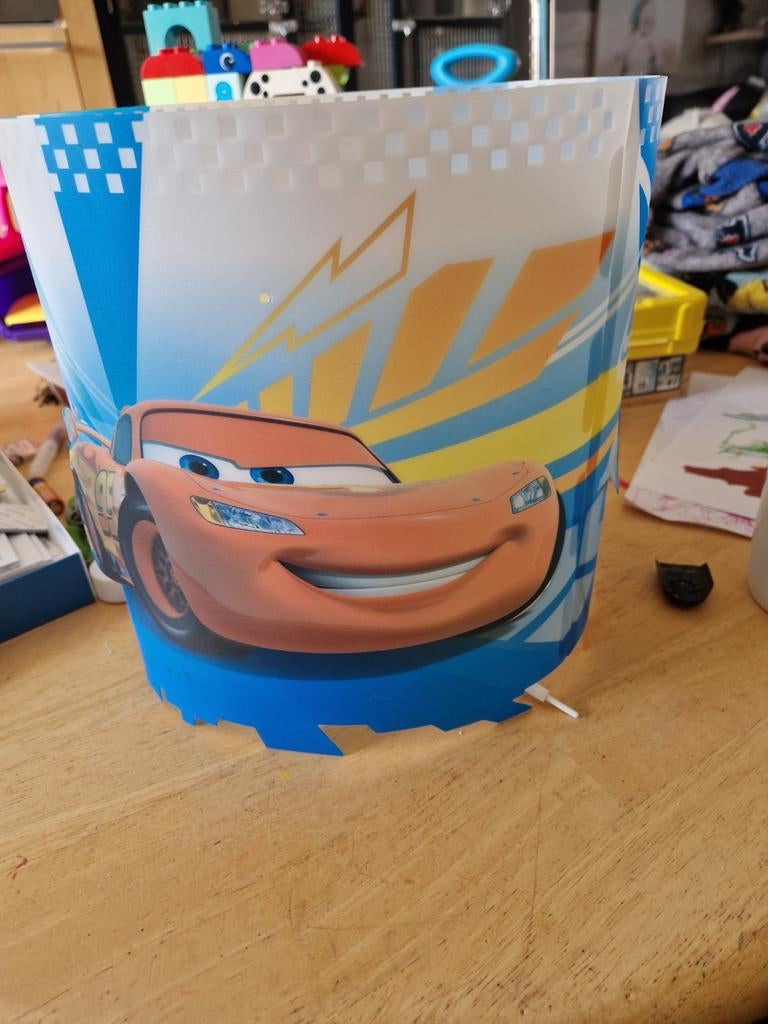 Leuke Cars plafondlamp voor kinderkamer, Ophalen of Verzenden, Gebruikt, Cars, Kinderkamer, Disney