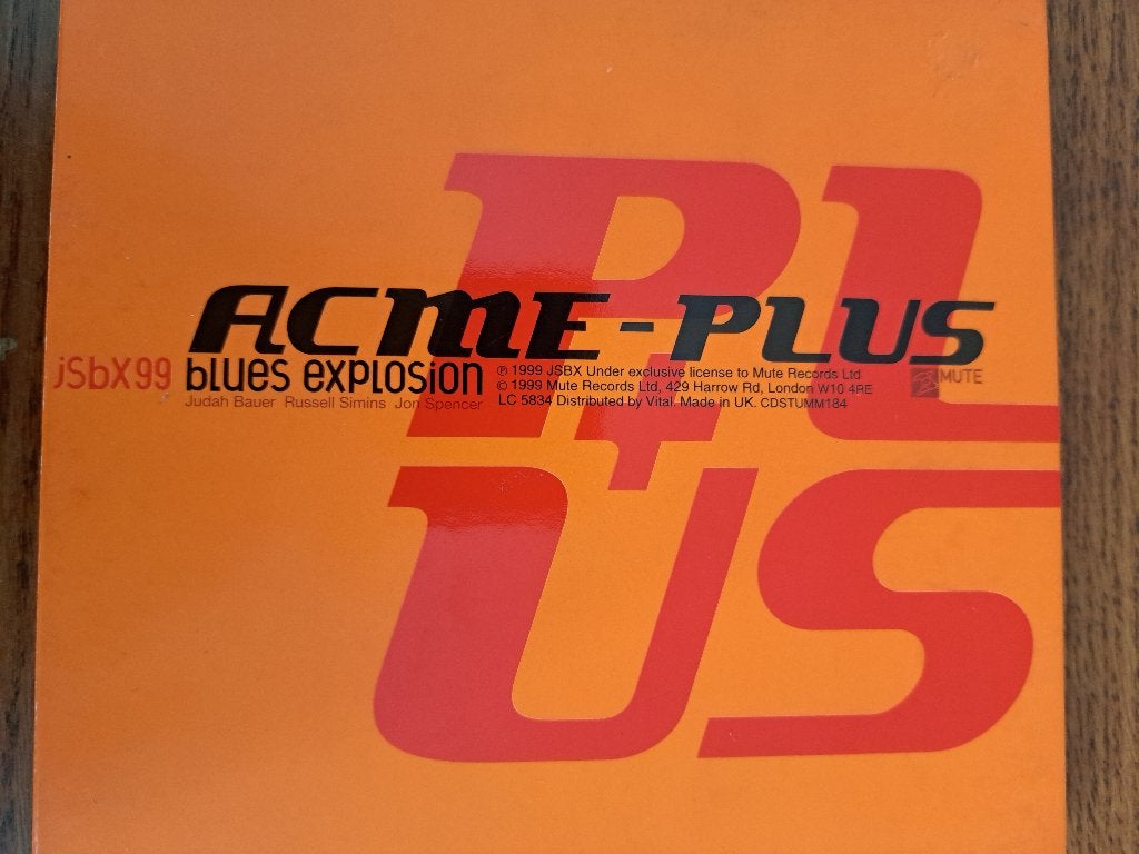The Jon Spencer Blues Explosion - Acme-Plus CD 1999, Ophalen of Verzenden, Gebruikt, Overige genres