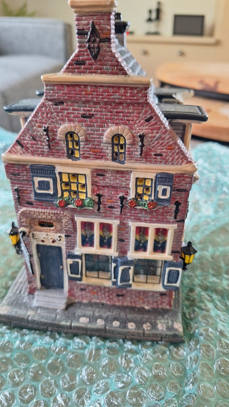 kerstdorp Dickensville Elfstedentocht huisjes met verlichtin, Diversen, Ophalen of Verzenden, Nieuw