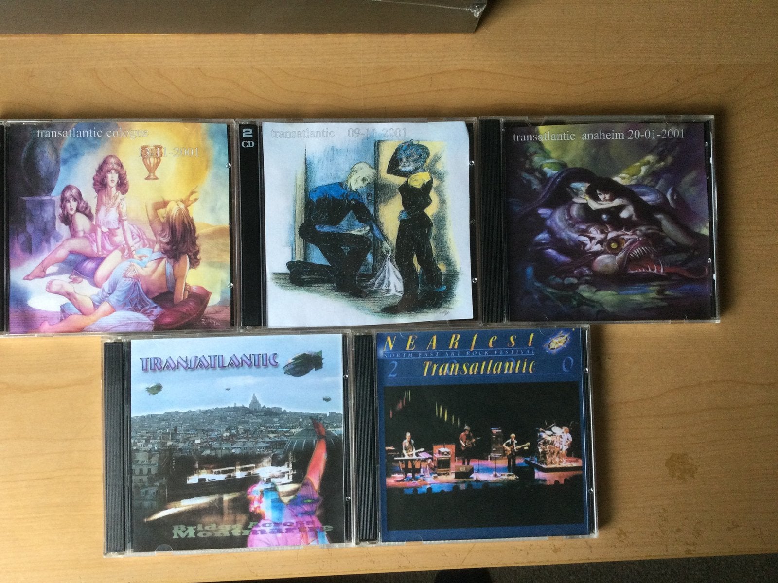 Transatlantic-liveconcerten op cdr schijven te RUIL., Cd's en Dvd's, Ophalen of Verzenden, Gebruikt, Progressive Rock, Live-album