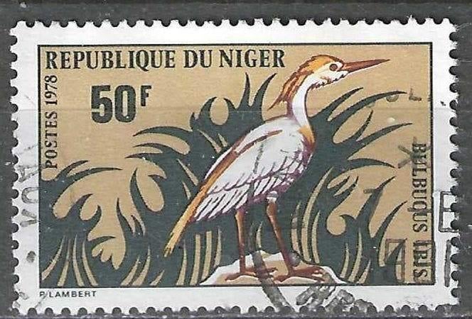 Niger Republiek 1978 - Yvert 434 - Bulbucuw ibis (ST), Verzenden, Overige landen, Gestempeld