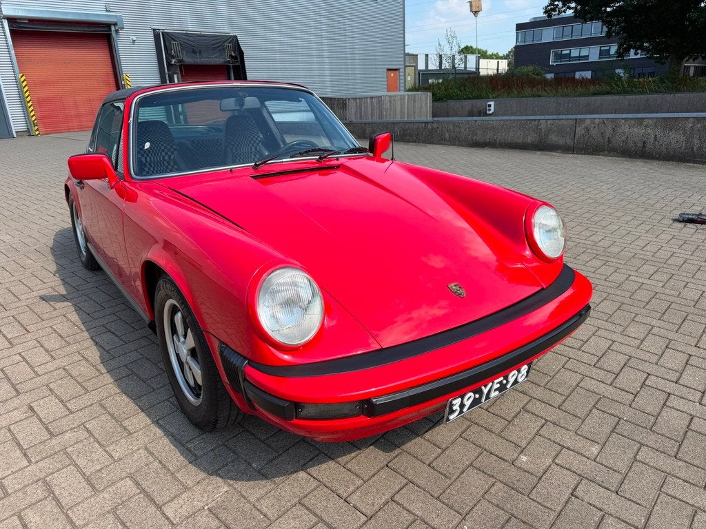 Porsche 911 TARGA 2.7 5 bak 1973 oudere gerestaureerde Porsc, Auto's, Porsche, Achterwielaandrijving, Gebruikt, Zwart, 4 stoelen
