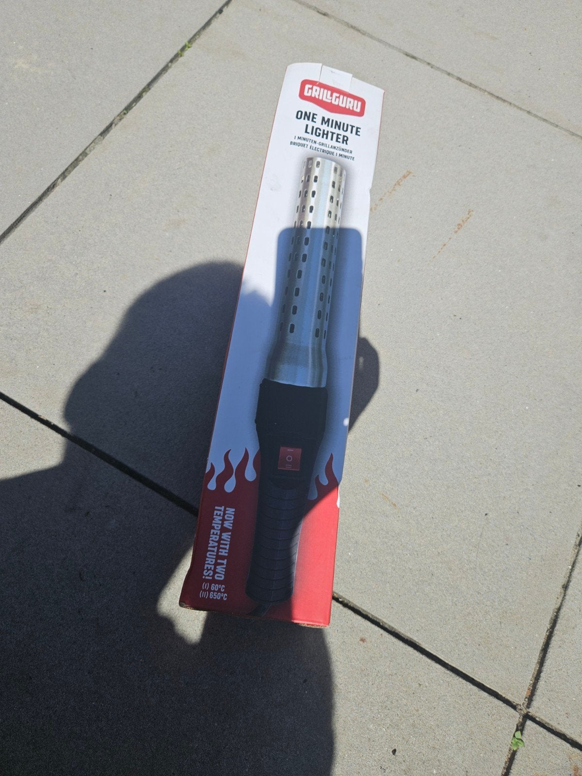 GrillGuru One Minute Lighter - Elektrische BBQ aansteker, Tuin en Terras, Barbecue-accessoires, Ophalen of Verzenden, Zo goed als nieuw
