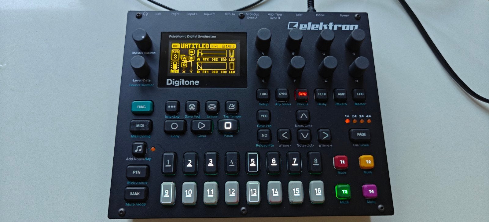 Elektron Digitone, Overige merken, Zo goed als nieuw, Met midi-aansluiting, Overige aantallen