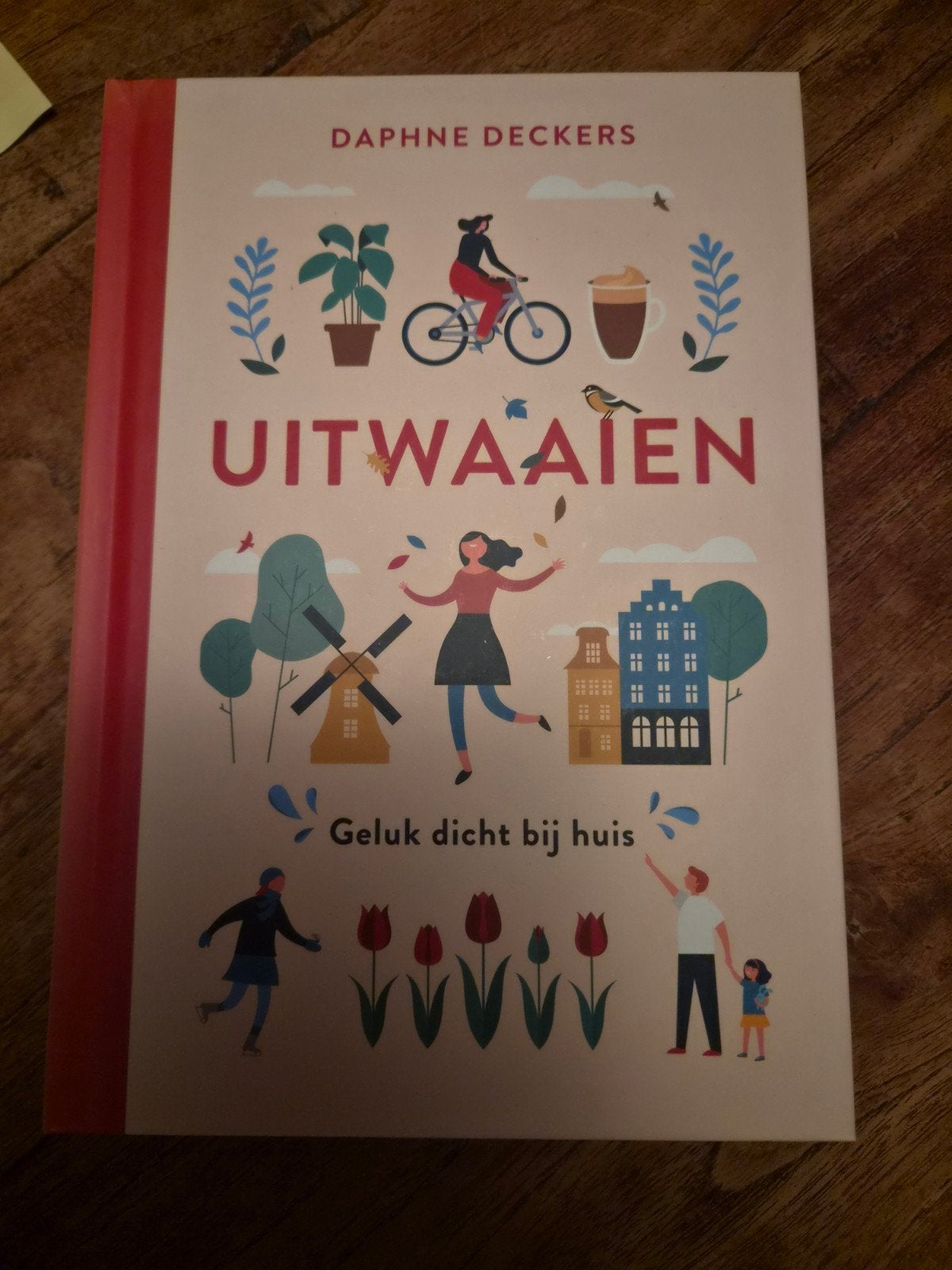 Daphne Deckers - Uitwaaien als nieuw, Boeken, Overige Boeken, Ophalen of Verzenden, Zo goed als nieuw, Daphne Deckers