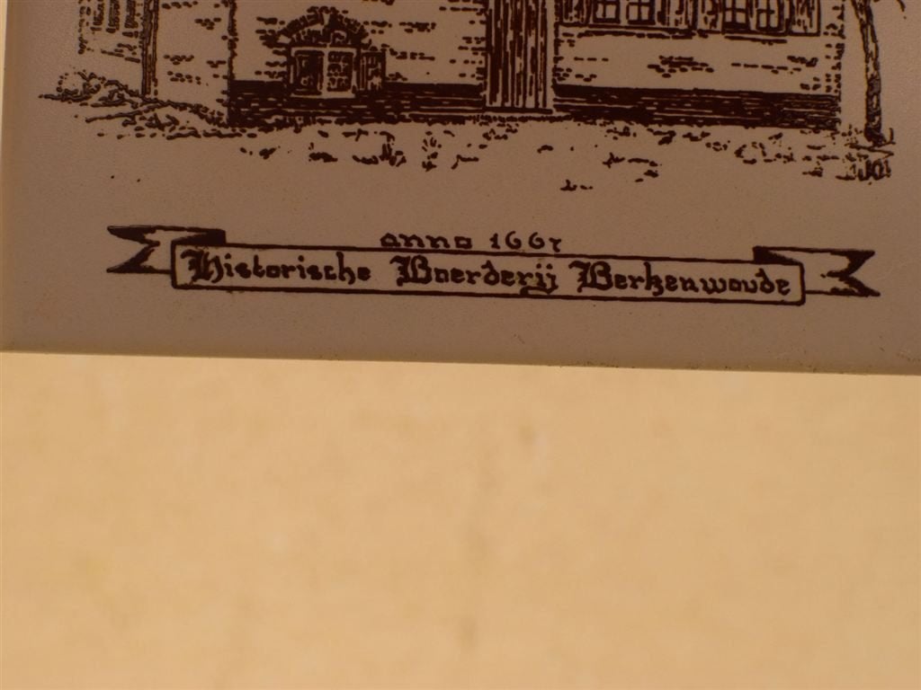 Wandtegel 51653, Ophalen of Verzenden, Gebruikt