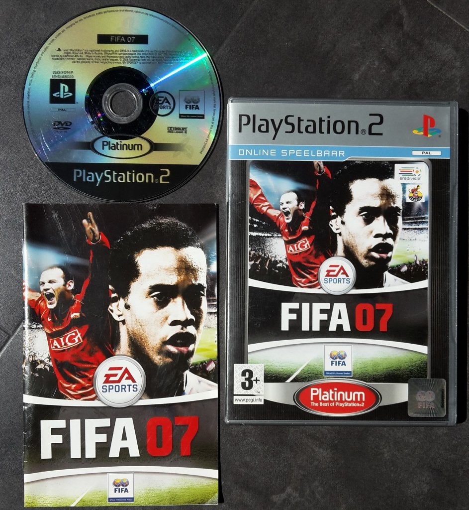 PS2 - FIFA 07 - PlayStation 2 Voetbal Spel 2007, 1 speler, Ophalen of Verzenden, Zo goed als nieuw, Vanaf 3 jaar