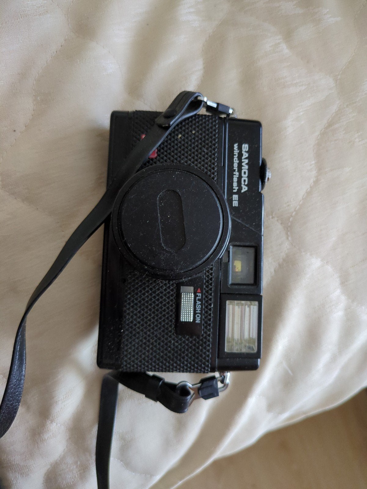 Samoca Winderflash EE Compact Camera, Audio, Tv en Foto, Fotocamera's Analoog, Ophalen of Verzenden, Gebruikt, Compact, Overige Merken