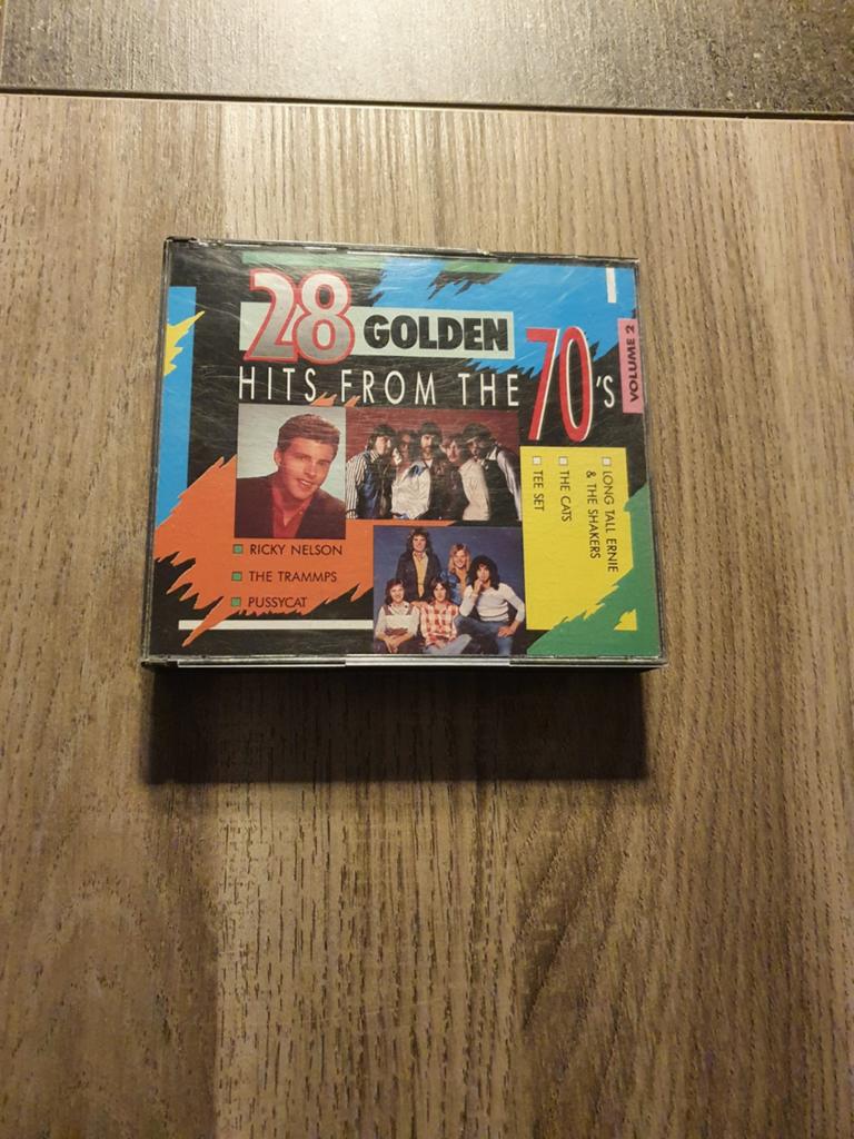 Cd 28 golden hits from the 70's, Ophalen of Verzenden, Zo goed als nieuw, Pop