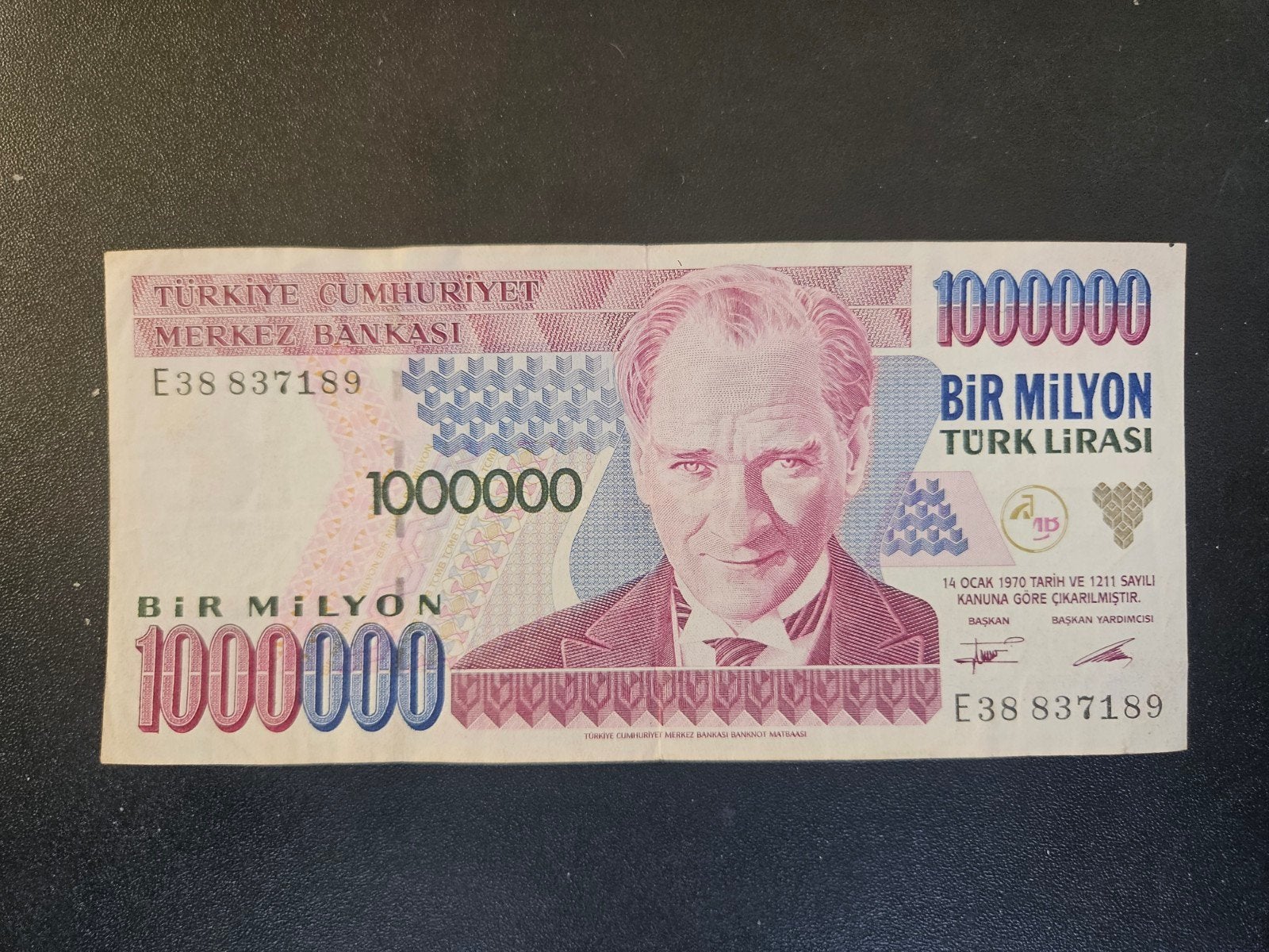 Turkije pick 209a 1995, Verzenden, Overige landen, Los biljet