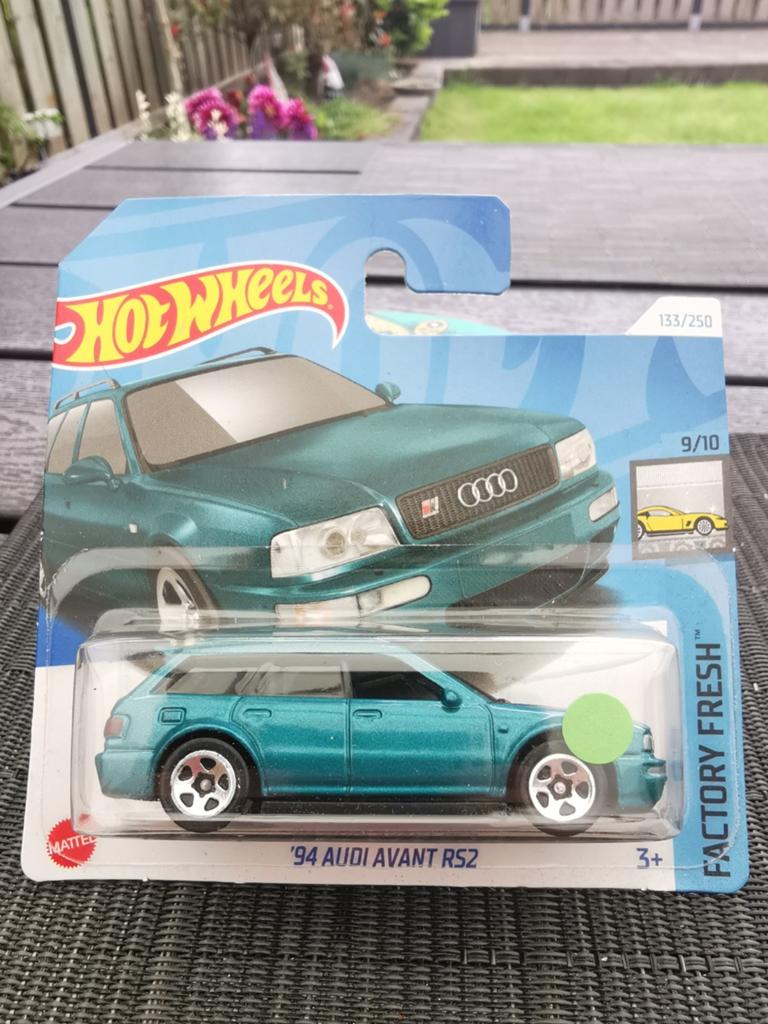 HotWheels '94 Audi Avant RS2 groen, Ophalen of Verzenden, Nieuw, Auto