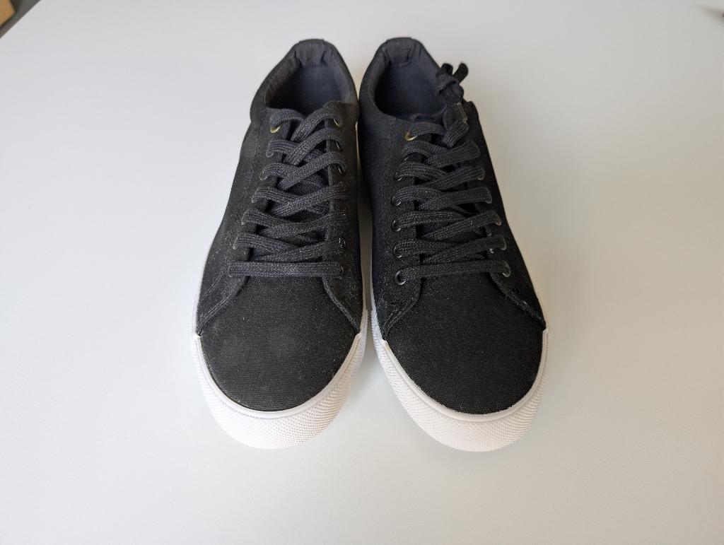 Zalando essentials - Sneakers - Black - 46 - Laag, Zwart, Ophalen of Verzenden, Sneakers of Gympen, Zo goed als nieuw