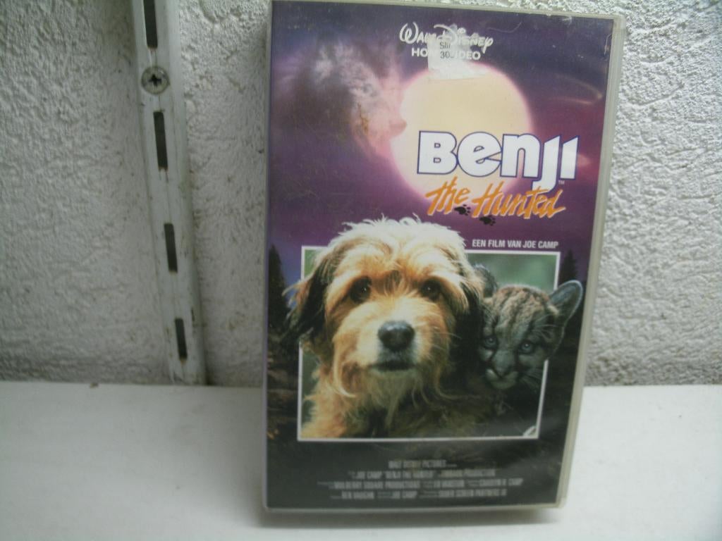vhs 159a benji the hunted ned ondert, Vanaf 16 jaar, Ophalen of Verzenden, Gebruikt, Actie en Avontuur