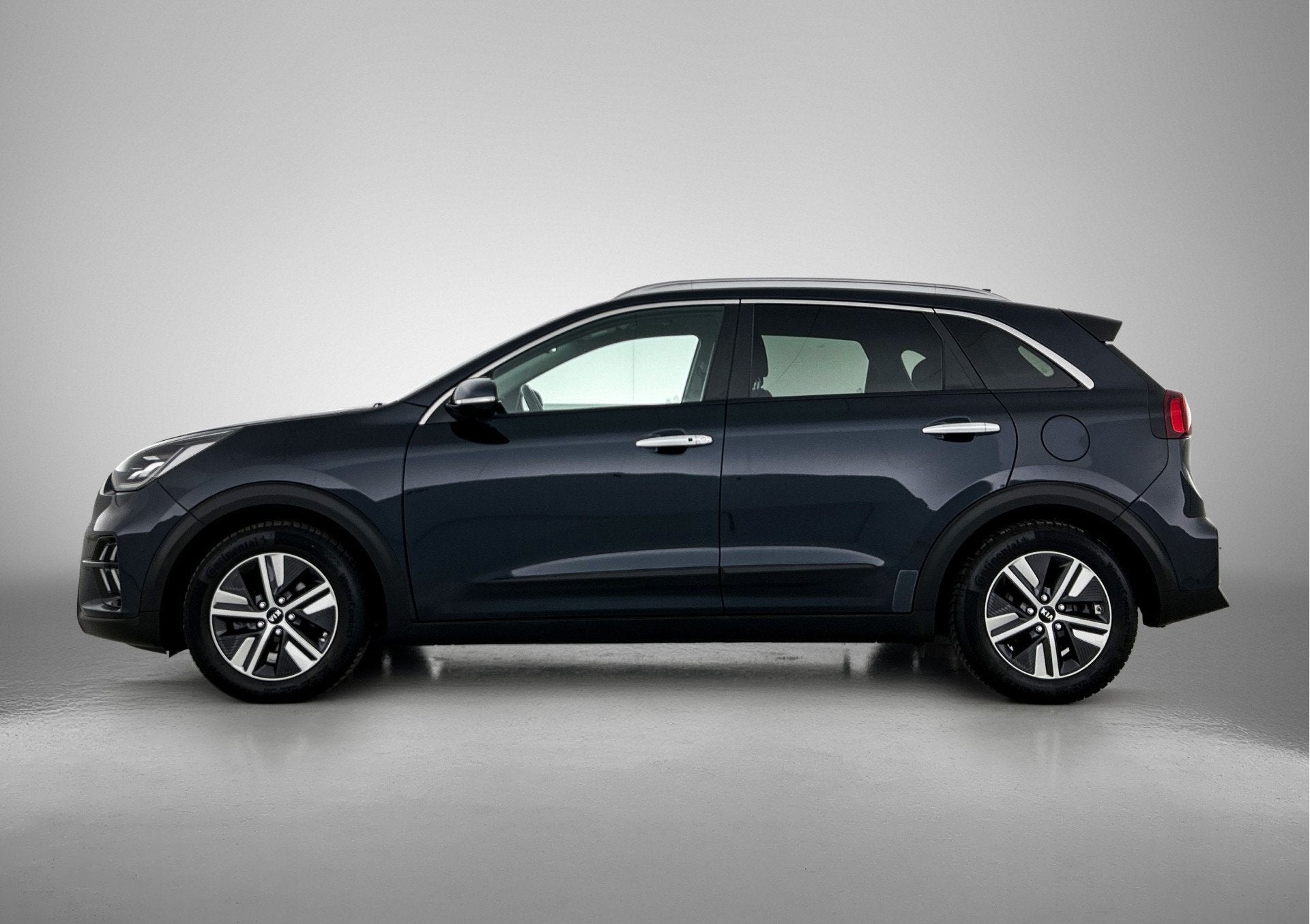 Kia Niro 1.6 GDi Hybrid DynamicPlusLine | Stoelverwarming |, 12 maanden, Gebruikt, Blauw, Leder en Stof