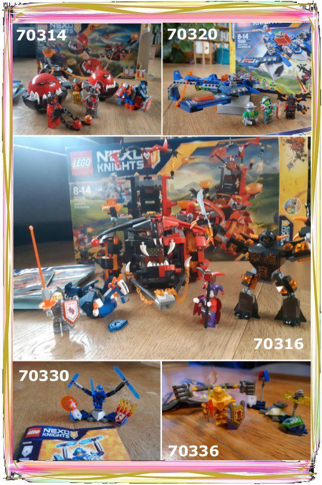 Lego Nexo Knights sets, Ophalen, Zo goed als nieuw, Complete set, Lego