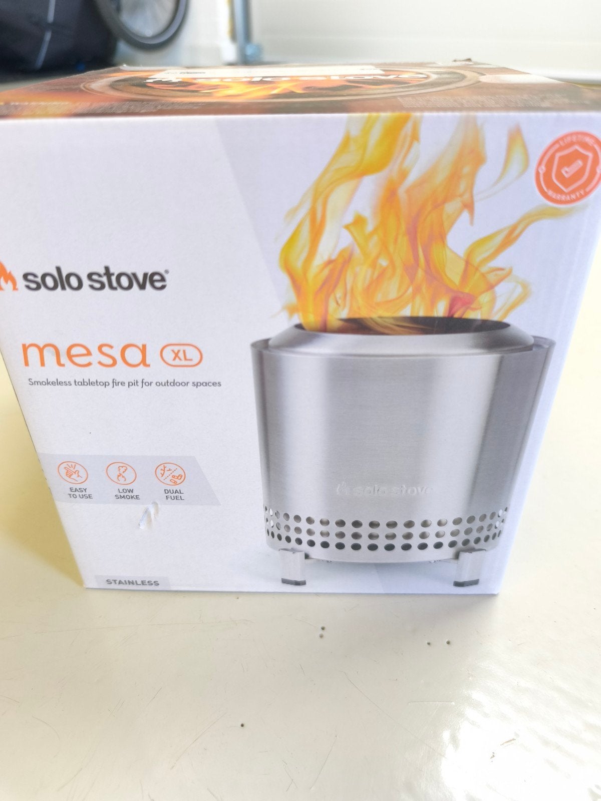 Solo Stove Mesa XL - RVS tafelhaard nieuw in doos, Ophalen of Verzenden, Nieuw