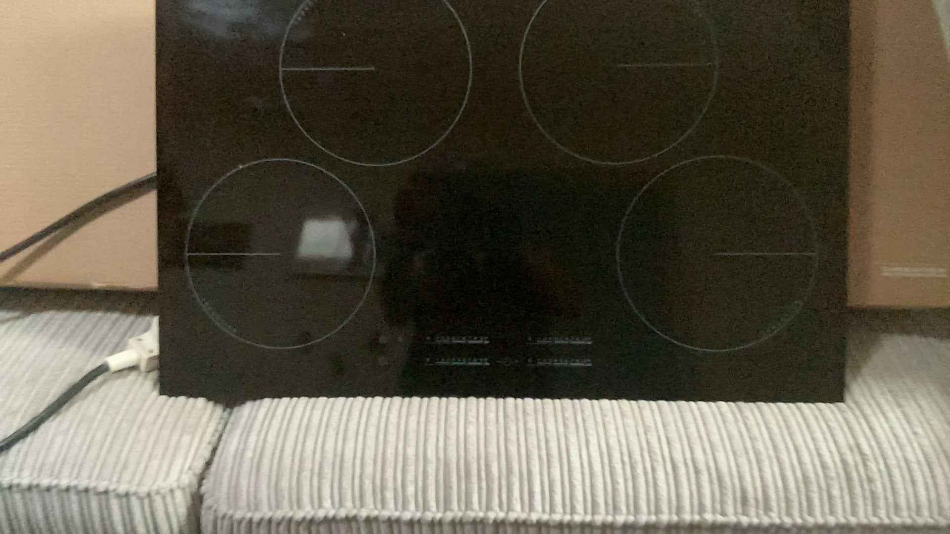 Zanussi inbouw inductie kookplaat, Ophalen, Gebruikt, 4 kookzones, Inbouw