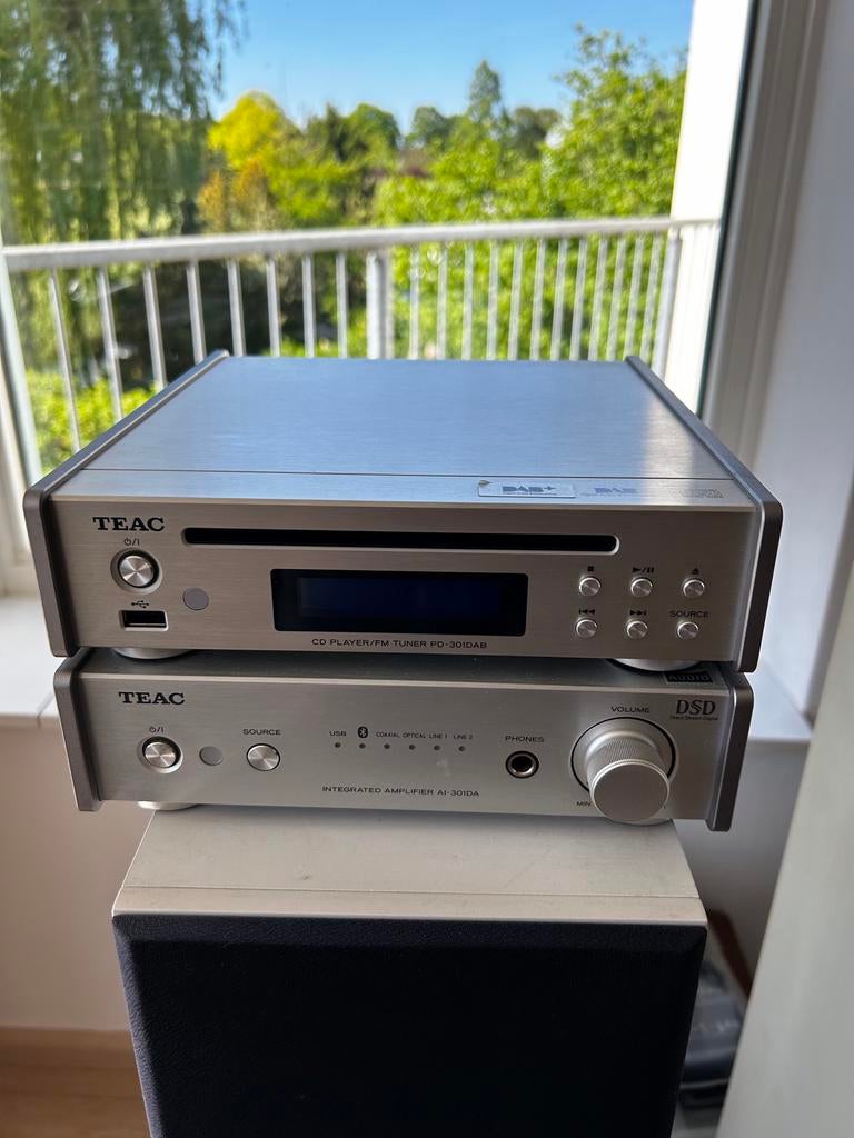 Te koop aangeboden: TEAC versterker & CD & DAB+., Audio, Tv en Foto, Versterkers en Receivers, Ophalen, Gebruikt, Stereo, Overige merken