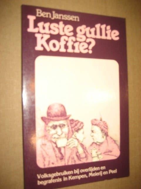 Ben janssen / luste gullie koffie ?, Ophalen of Verzenden, 20e eeuw of later, Zo goed als nieuw