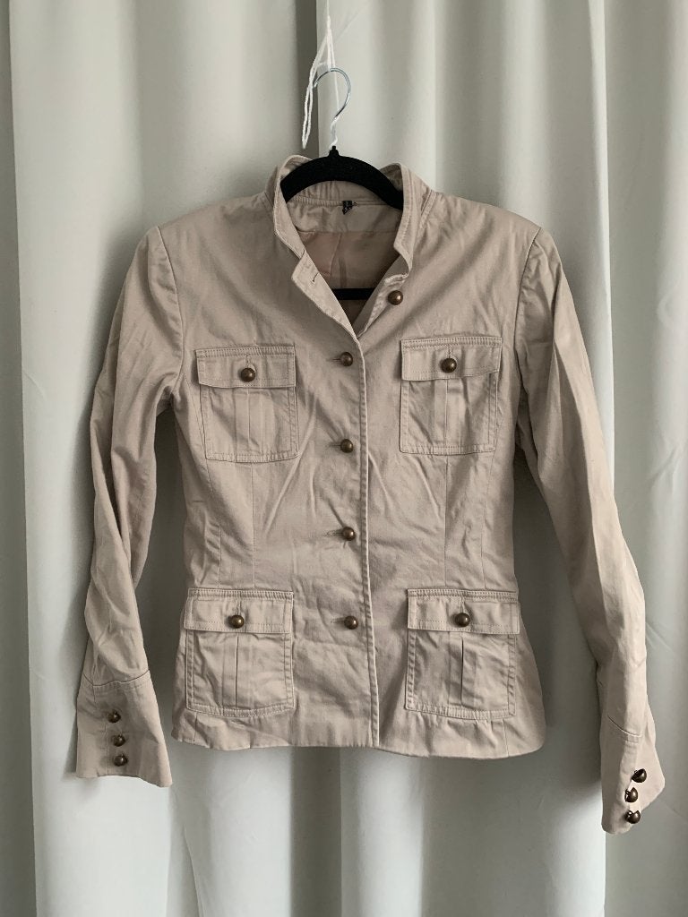 Naf Naf jasje Blazer Beige mt 36 € 25,00, Beige, Ophalen of Verzenden, Zo goed als nieuw, Jasje