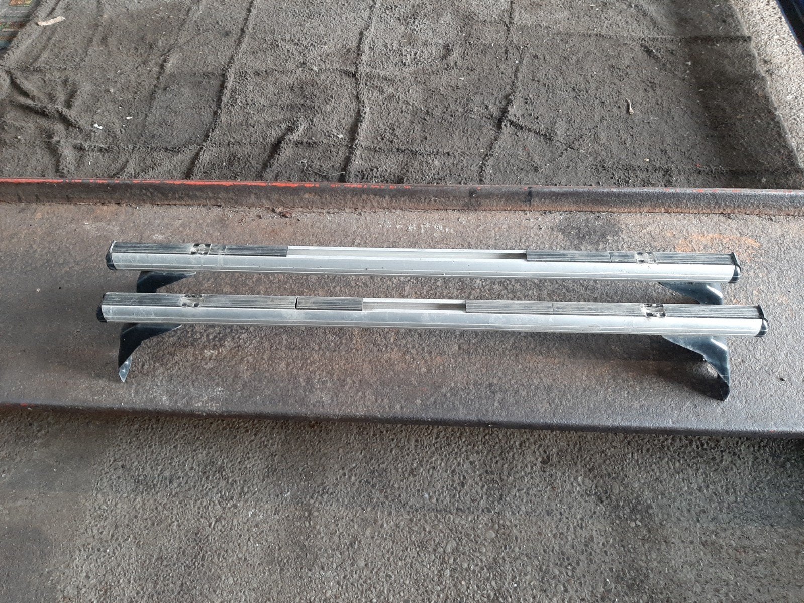 BMW E39 sedan Dakdragers., Auto diversen, Ophalen, Gebruikt