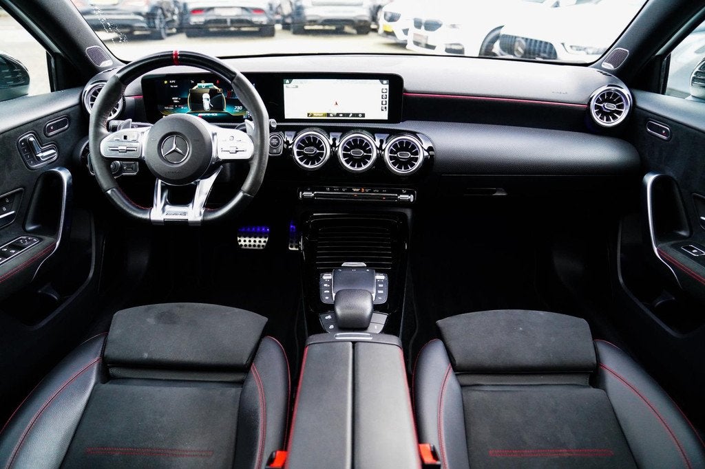 Mercedes-Benz A-klasse AMG 45 4MATIC+ Premium Plus | Panoram, Automaat, Gebruikt, 4 cilinders, Wit