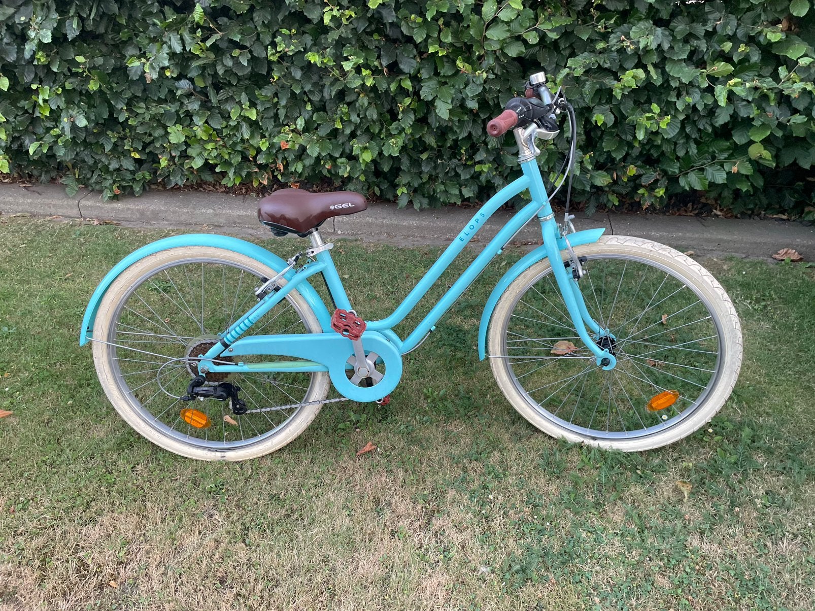 BTWIN ELOPS MEISJESFIETS 24 inch, Fietsen en Brommers, Ophalen, 24 inch, Velgrem, Versnellingen