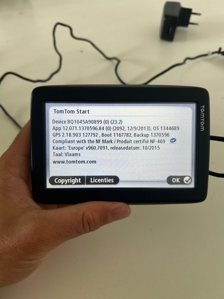 TomTom Start 25 navigatiesysteem – zeer goede staat, Ophalen of Verzenden, Gebruikt