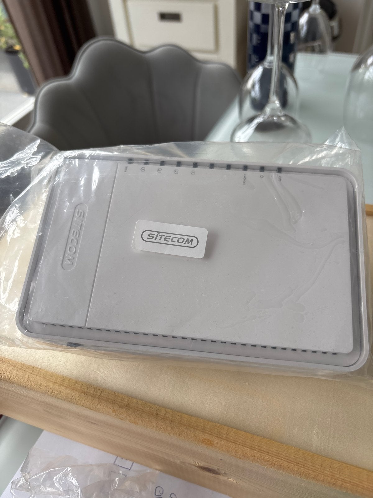 Nieuwe Sitecom N300 WiFi Router met handleiding en adapter, Ophalen, Nieuw, Router