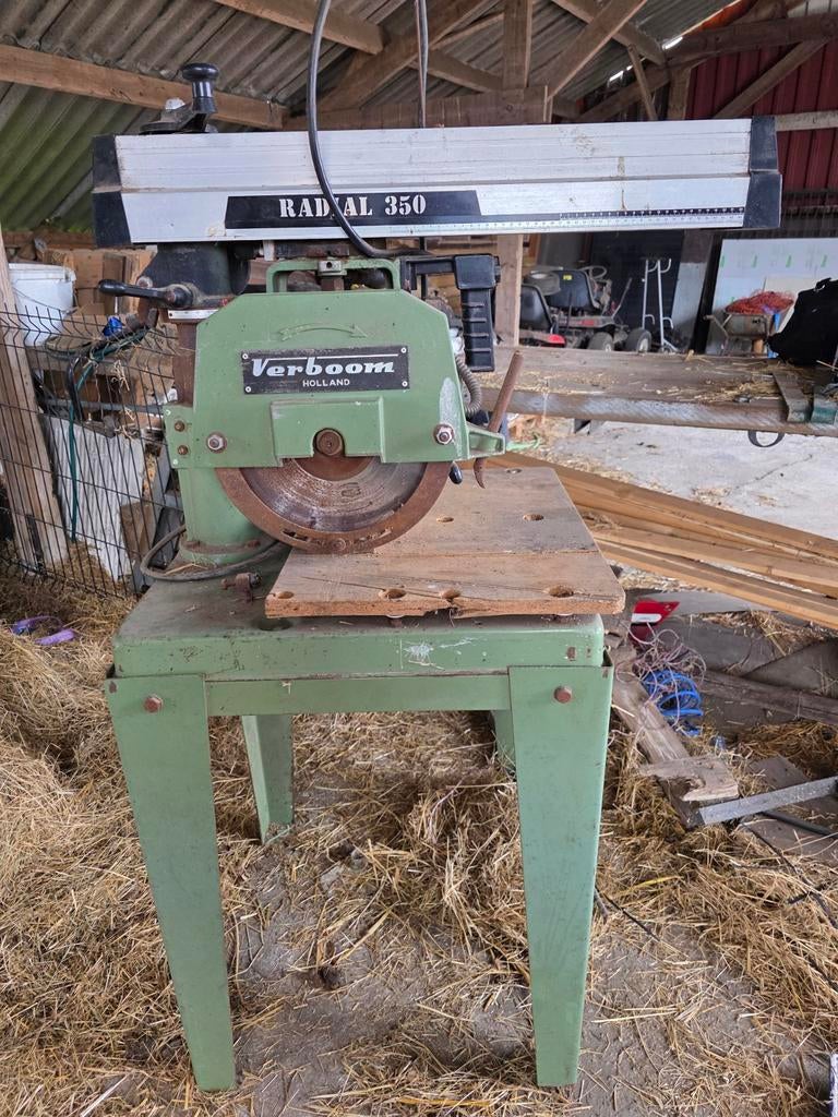 Verboom afkortzaag, Ophalen, Gebruikt, 70 mm of meer, Afkortzaag