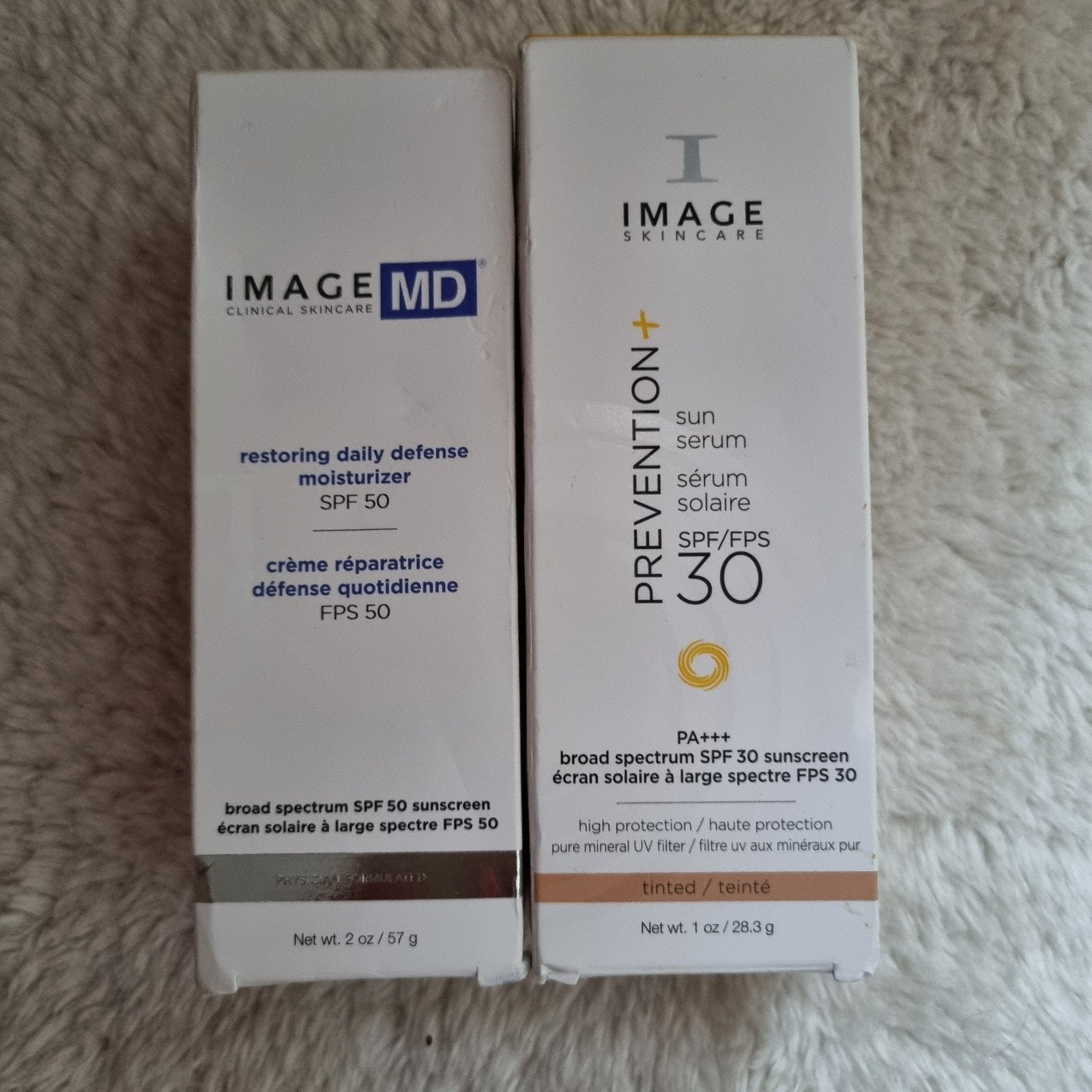 Image Skincare MD SPF 50 & Prevention SPF+30 tinted, Ophalen of Verzenden, Nieuw, Gehele gezicht