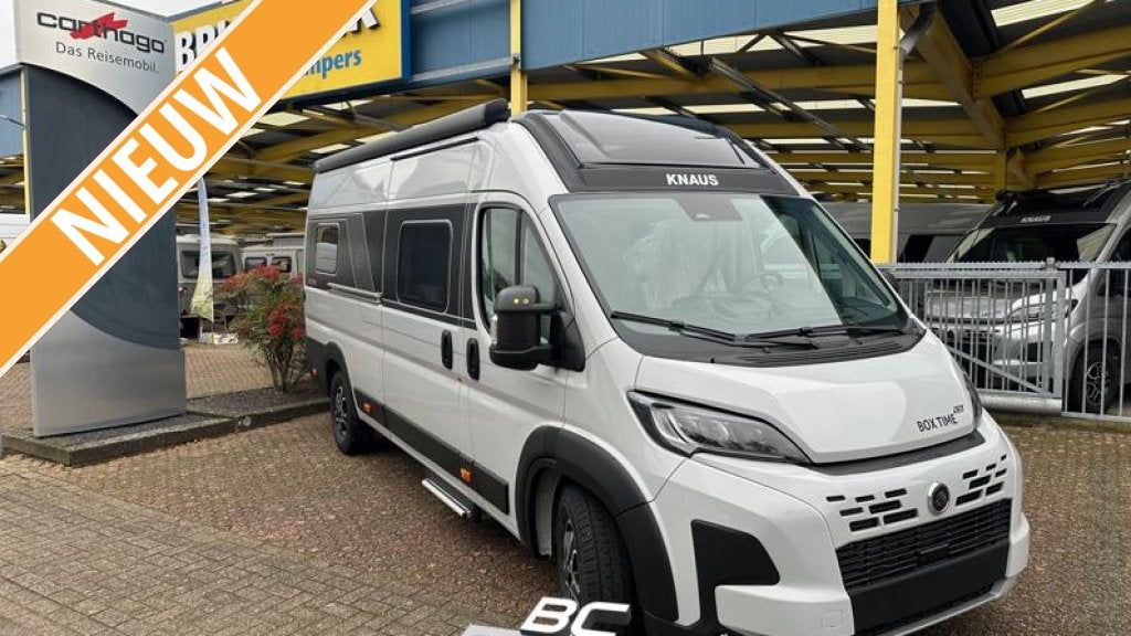 Knaus Boxtime 630 ME, Caravans en Kamperen, Campers, Automaat, Buscamper of Camperbus, Ringverwarming, Fiat