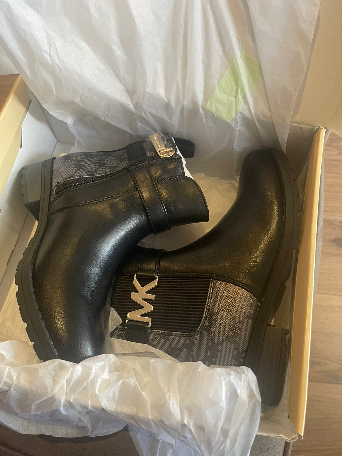 Nieuwe Michael Kors Harlee laarzen voor meisjes, maat 33, Ophalen of Verzenden, Nieuw, Meisje, Laarzen