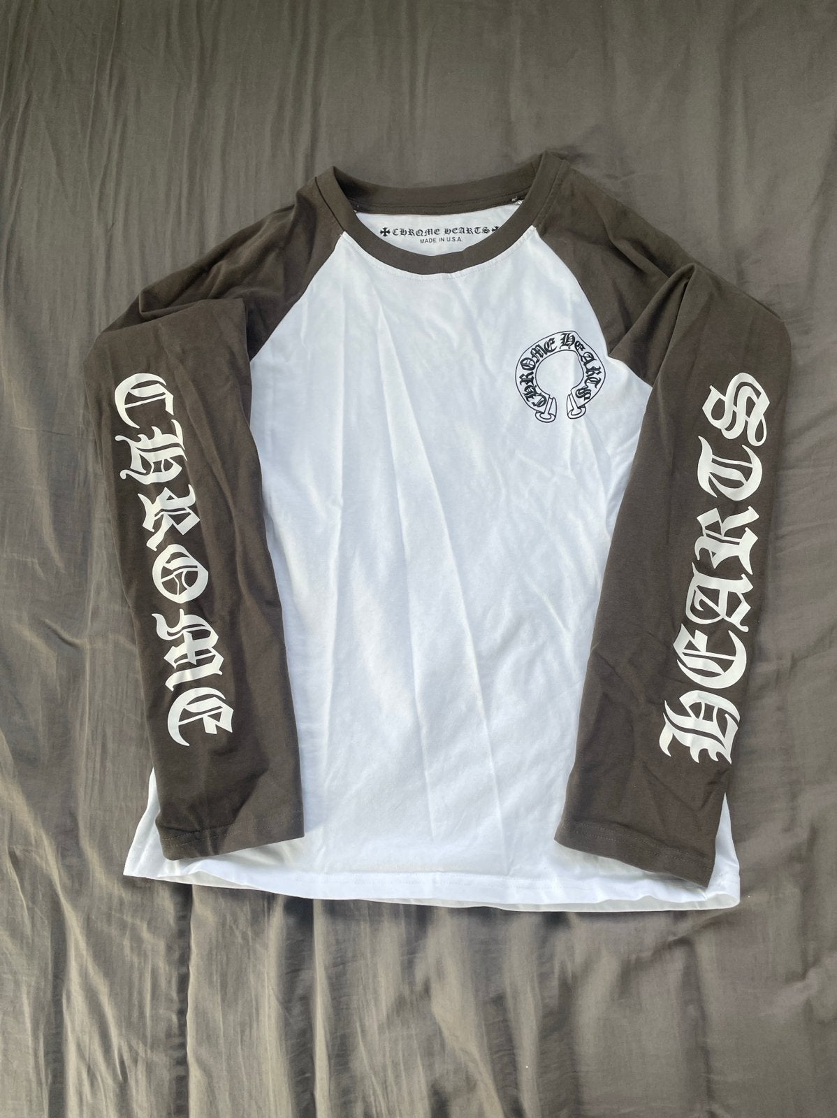 Chrome Hearts Longsleeve T-shirt - Maat S, Verzenden, Zo goed als nieuw, Maat 46 (S) of kleiner, Wit