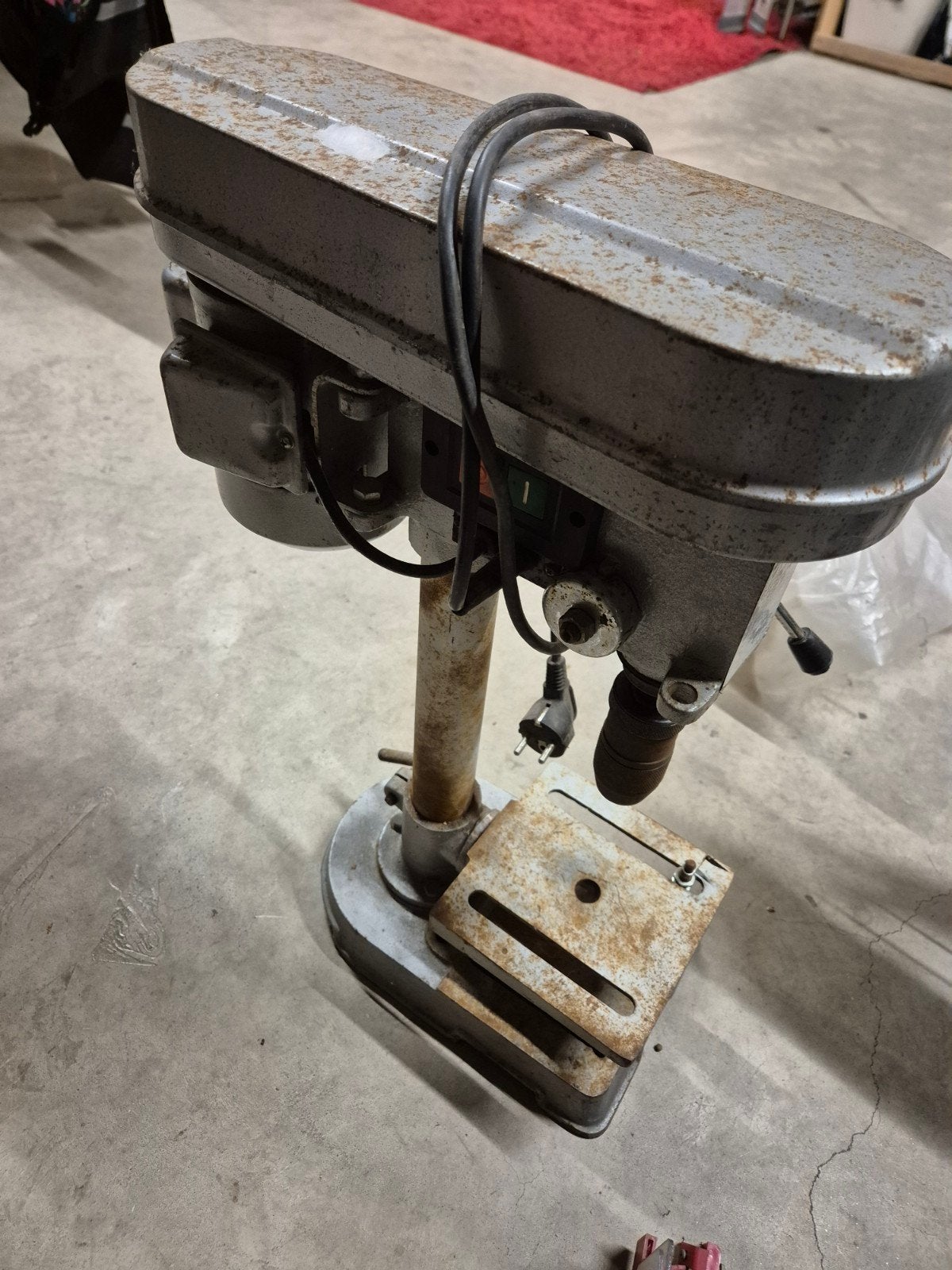 kolomboormachine, Ophalen