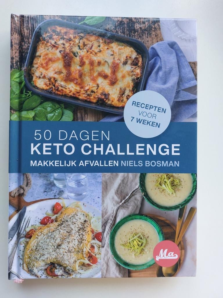 50 dagen keto challenge, Ophalen of Verzenden, Zo goed als nieuw