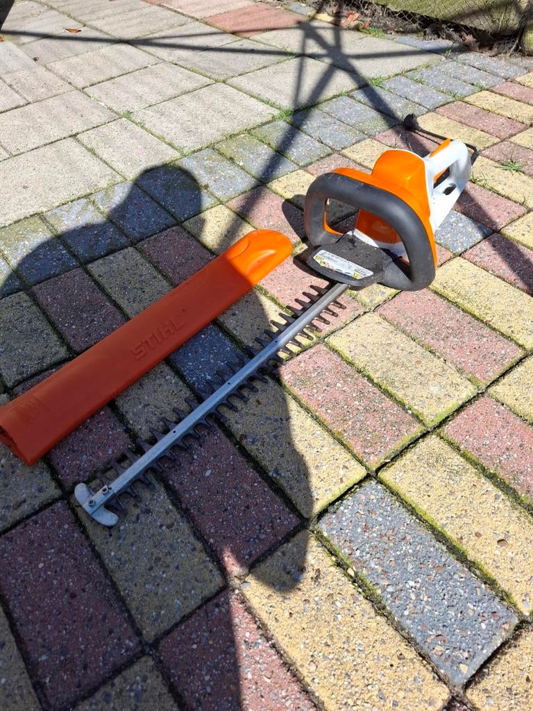 Stihl HSE 42 elektrische heggenschaar, Ophalen of Verzenden, Gebruikt, Elektrisch, Stihl