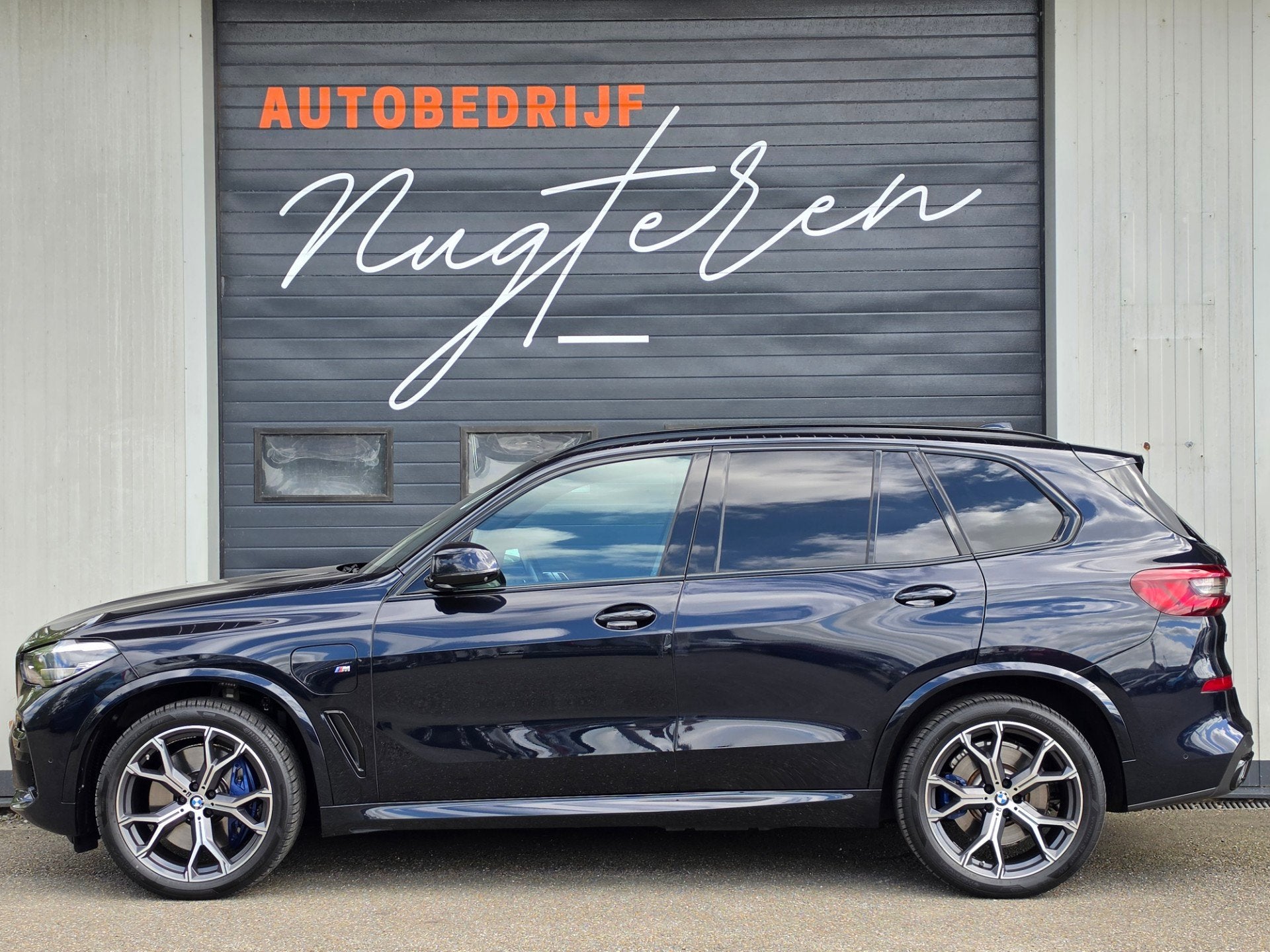 BMW X5 XDrive45e High Executive|M Stoelen|Luchtvering|21 INC, Auto's, Automatische klimaatregeling, Gebruikt, Blauw, Vierwielaandrijving