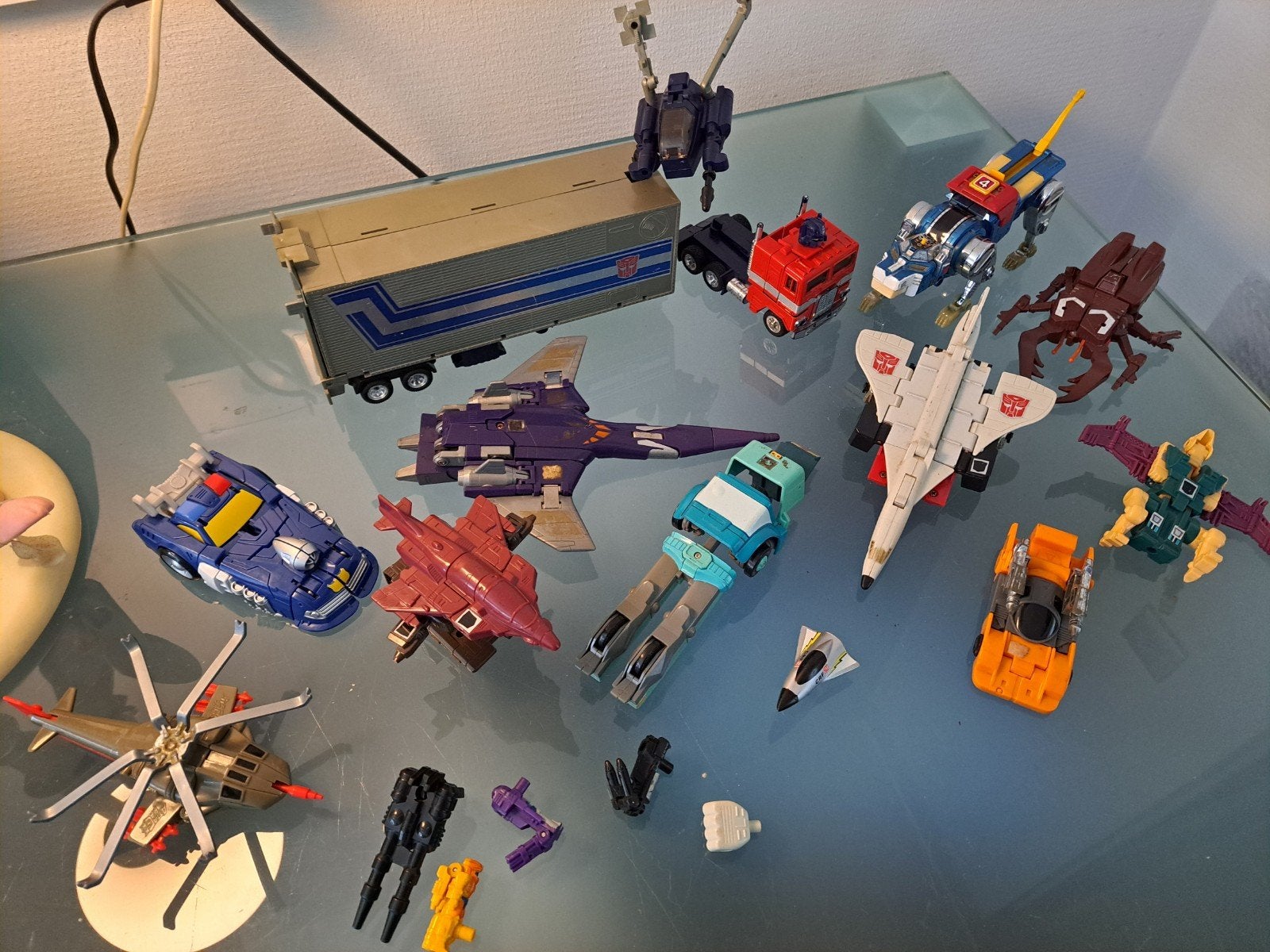 Transformers G1 Hasbro Takara partij Optimus Prime jaren 80, Verzamelen, G1, Ophalen of Verzenden, Gebruikt, Autobots