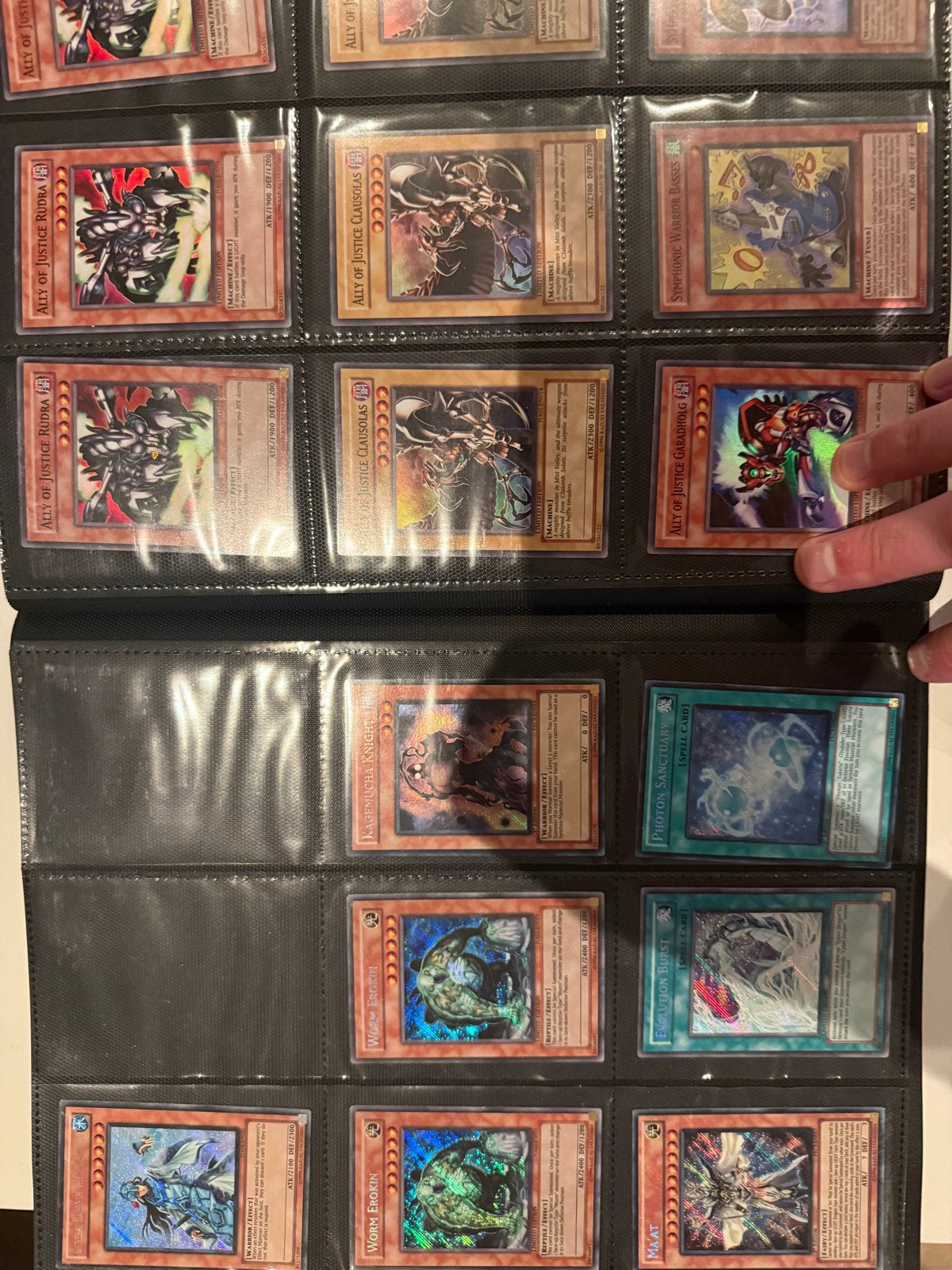 Yu-Gi-Oh! Kaarten Binder met diverse kaarten, Ophalen of Verzenden, Gebruikt, Meerdere kaarten