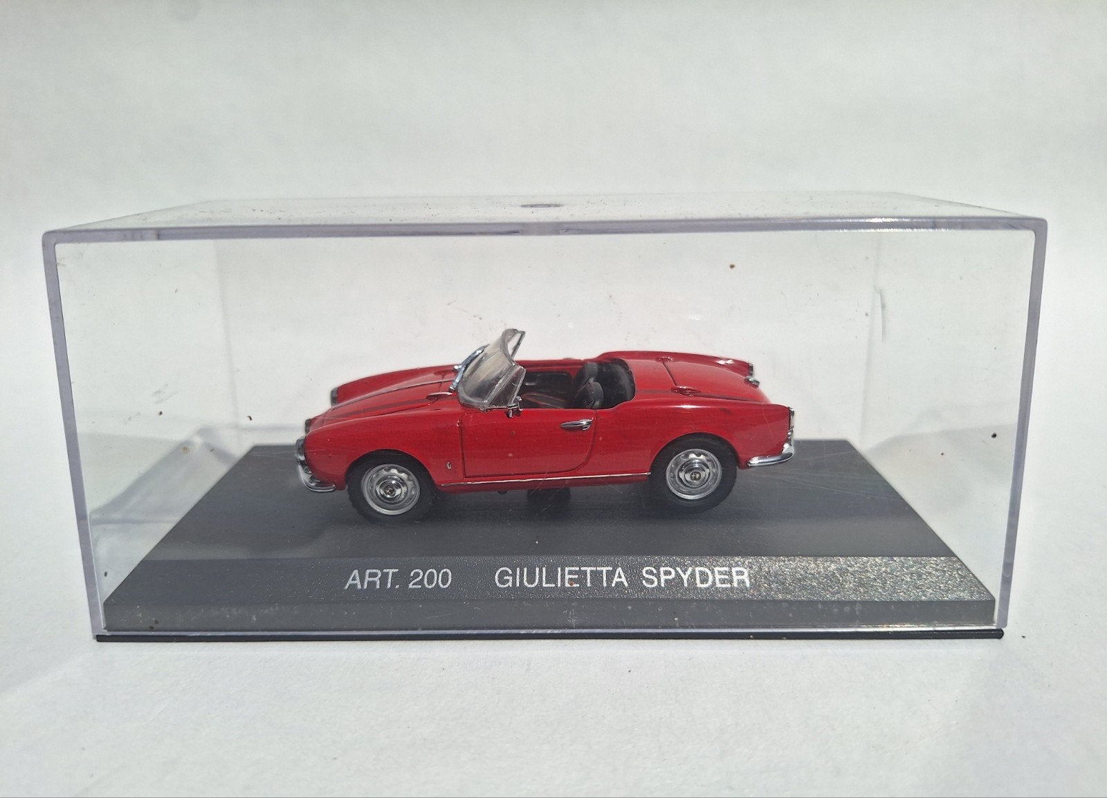 Alfa Romeo Spyder - rood - DetailCars, Ophalen of Verzenden, Zo goed als nieuw, Auto, Overige merken