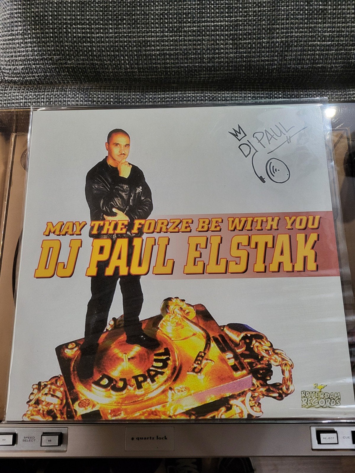DJ Paul Elstak - May The Forze Be With You (Green Edition), Cd's en Dvd's, Vinyl | Dance en House, LP, Hardcore, Limited edition